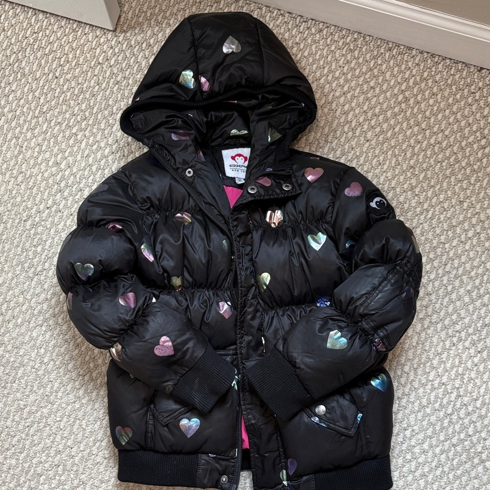 Appaman Black Heart Puffer Jacket